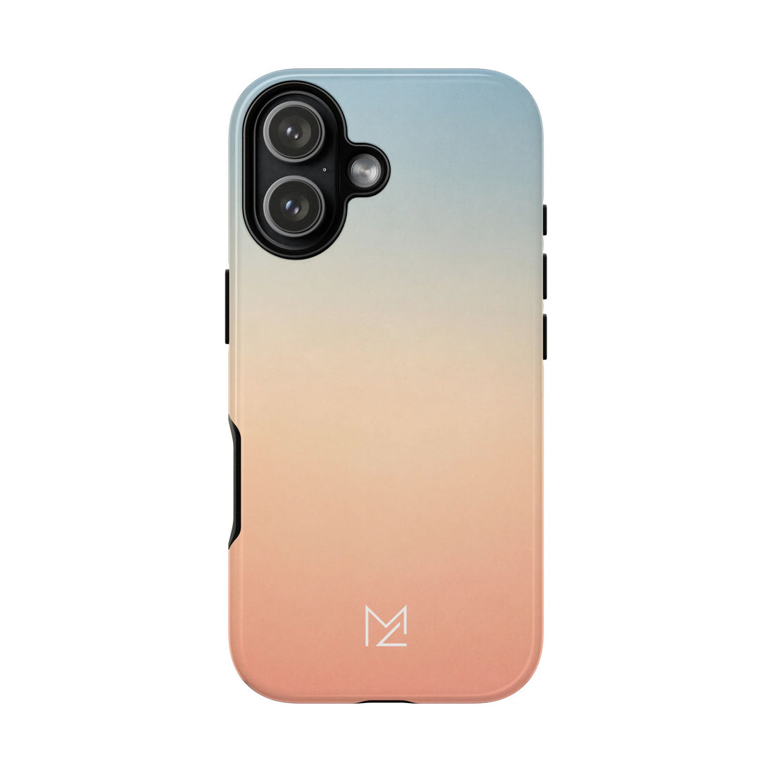 MOUZELLI Tough Phone Case Logo Vintage Glow detail texture