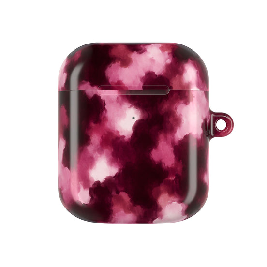 AirPods Case Burgundy Bloom
