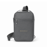 MOUZELLI Sling Bag Noir flat lay