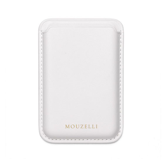 MOUZELLI Card Holder Magsafe Vegan Leather back view