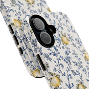 MOUZELLI Tough Phone Case Melon Blue back view