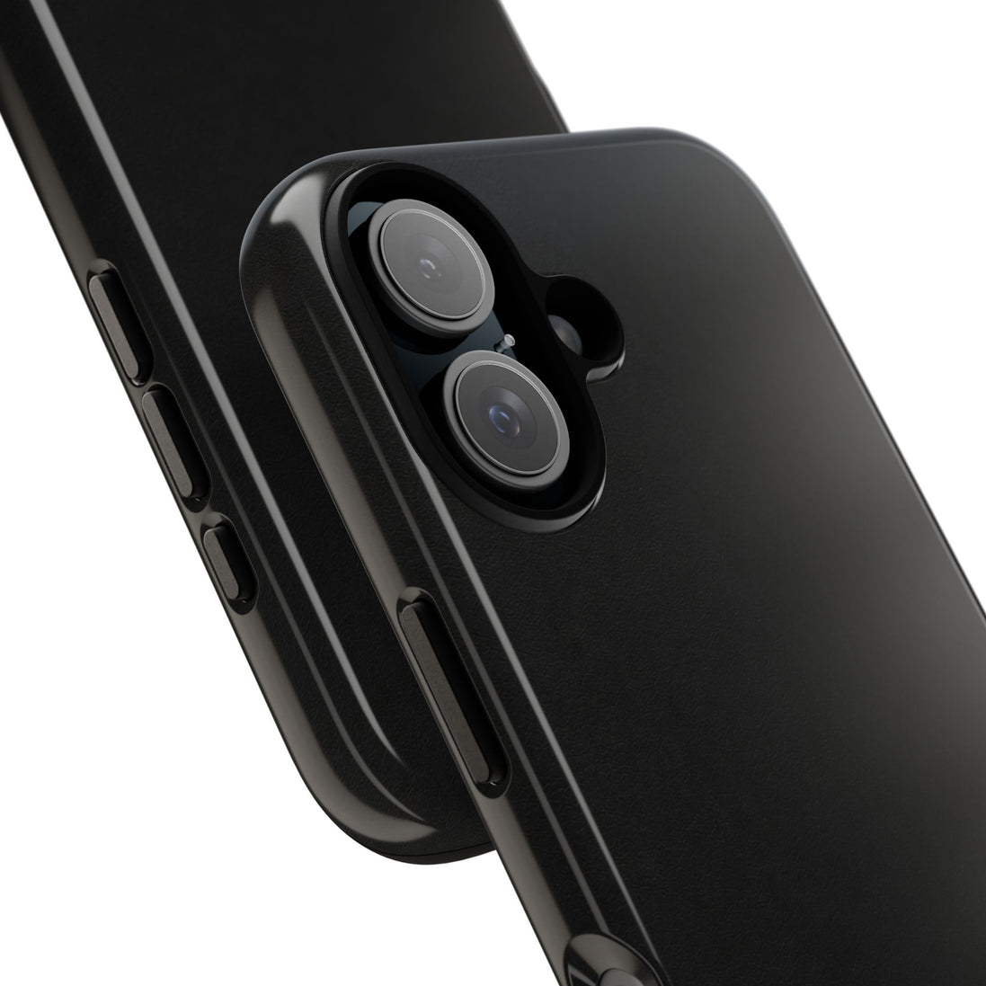 MOUZELLI Tough Phone Case Signature Logo Noir back view