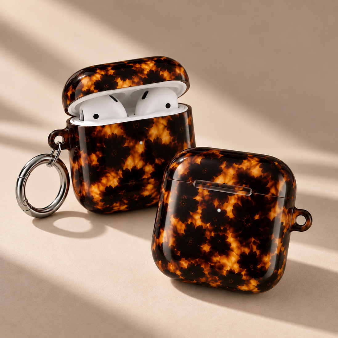 AirPods Case Amber Tortoise
