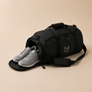 Embroidered Gym Bag Minimalist Duffle Unisex