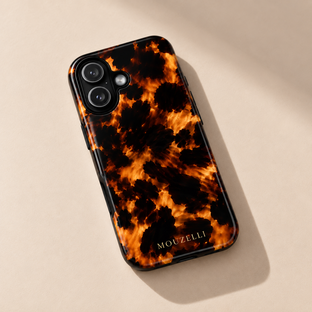 Tough Phone Case Signature Amber Tortoise